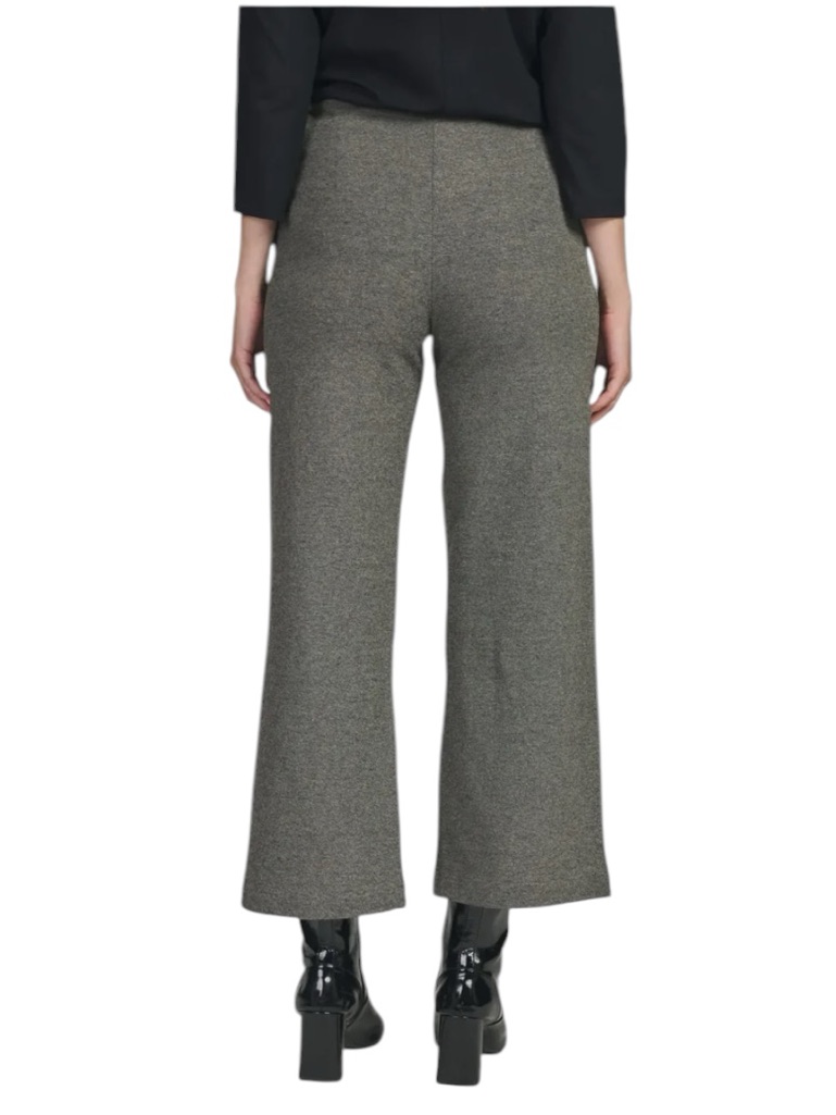 Alembika Essential Cropped Pants Fog Gray Wide Leg Pull-On Size 7 Us 18-20 Nwt — image 3 of 8